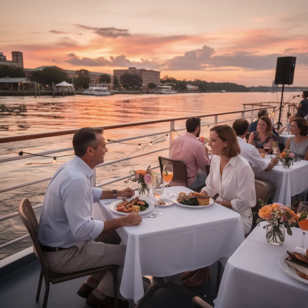 Зеленый парк с фонтаном, окруженный историческими зданиями и деревьями.